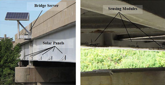 Permanent Wireless Monitoring System on the Telegraph Road Bridge for Bridge Health Assessment image 4